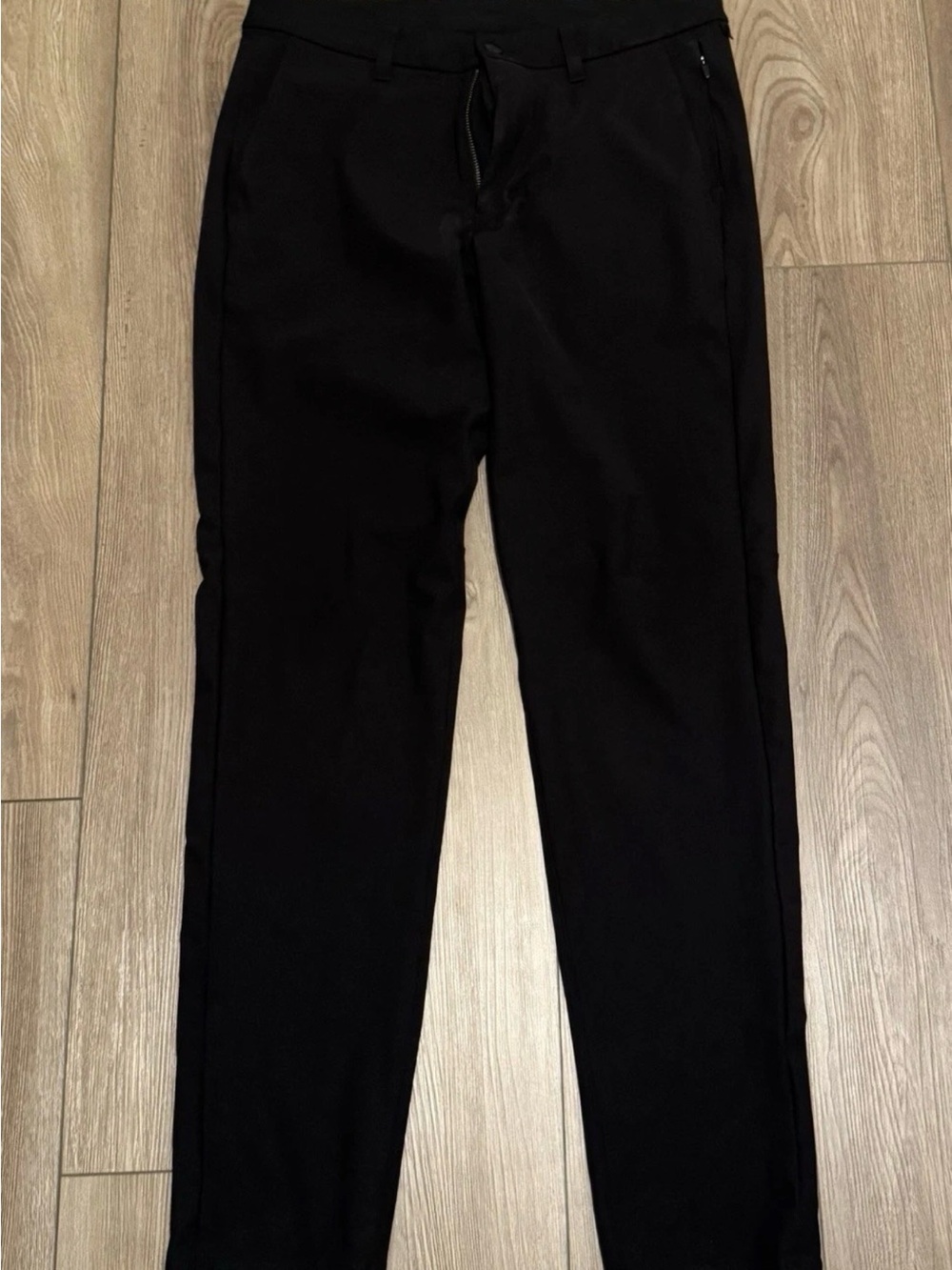 Lululemon ABC Commission Pants Mens 32x34 Black Stretch Golf Casual Chinos